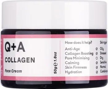 Pleťový krém Q+A Collagen zpevňující pleťový krém s kolagenem 50 g
