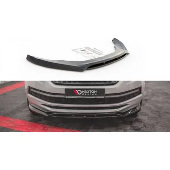 Karosérie Spojler pod přední nárazník lipa Škoda Kodiaq Mk1 Sportline 2016 - černý lesklý plast