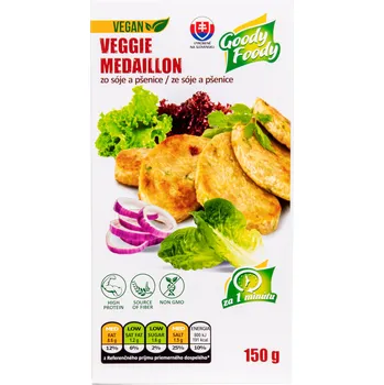 Hotové jídlo Goody Foody Veggie medailonky ze sóji 150 g