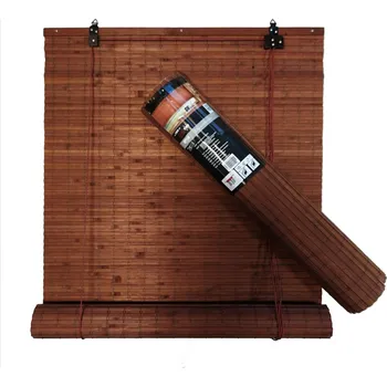 Roleta Bamboo Bambusová roleta 90x150 HNĚDÁ MAHAGON
