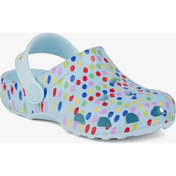 Dívčí sandály Dívčí sandály COQUI LITTLE FROG Lt. blue dots 23/24