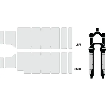 Ochrana vidlice/samolepky Lizard Skins Fork Protector Clear