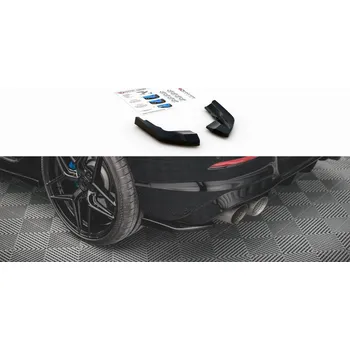 Tuning Splittery zadní boční V.2 Volkswagen Golf R Mk8 carbon look