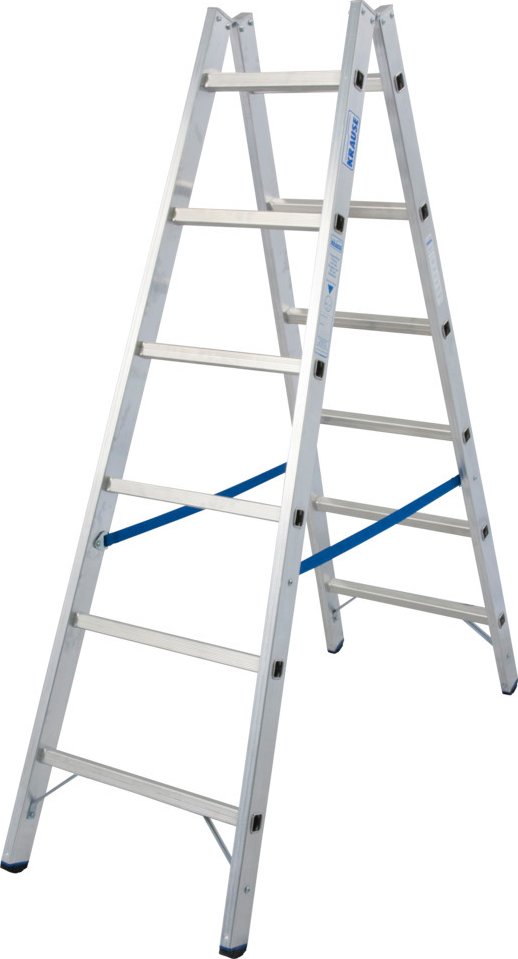 Hliníkové štafle, 2 x 6 příček