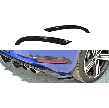 Tuning Splittery zadní VW GOLF VII R (FACELIFT) carbon look