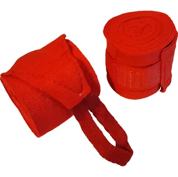 Bandáž na box a MMA Bandáže 2,5 m červené