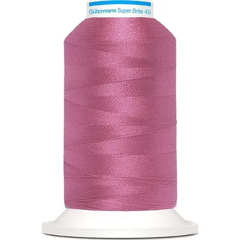 Gutermann Vyšívací nit Gütermann Super Brite Polyester 40 1000 m - 9077