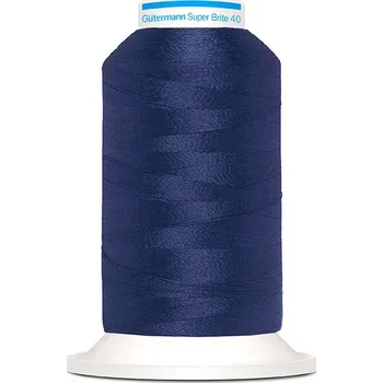 Gutermann Vyšívací nit Gütermann Super Brite Polyester 40 1000 m - 5686