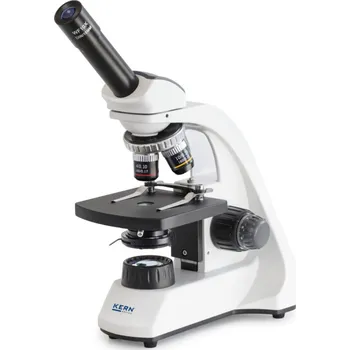 Mikroskop Mikroskop pro pozorování v procházejícím světle KERN Optics OBT 102, objektivy 4x/10x/40x, 1 W LED