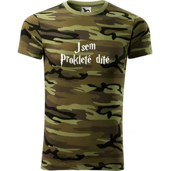 Pánská móda Prokleté dítě - Army CAMOUFLAGE - 2XL ( Zelený maskáč )