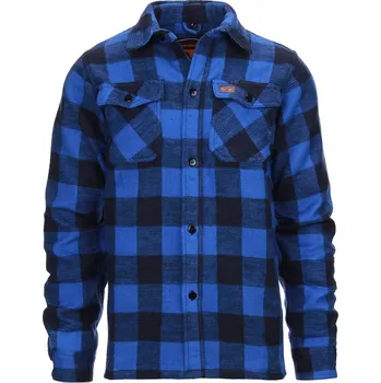Pánská košile FOSTEX Košile DŘEVORUBECKÁ flanelová MODROČERNÁ velikost: S