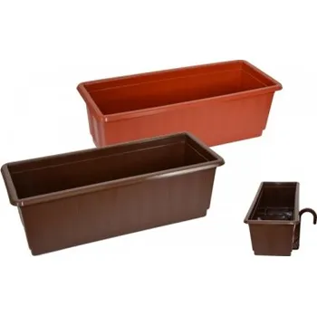 Truhlík INJETON PLAST Plastový truhlík 40 cm bílá