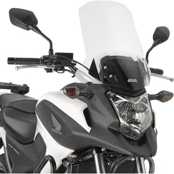 Motodíl D1111ST čiré plexi Honda NC 700X (12-13), NC 750X (14-15), vxš495x410 mm, o 165 mm vyšší než orig.