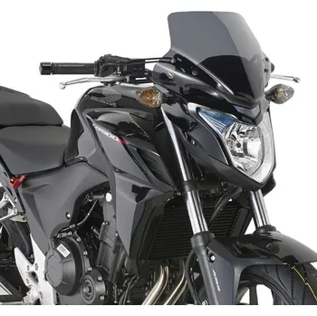 A1126 plexi kouřové Honda CB 500 F (13-15), vxš 285x360 mm, včetně montážní sady
