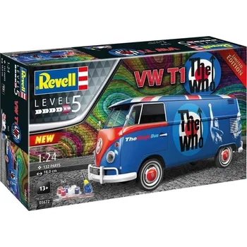 Plastikový model Revell Volkswagen T1 The Who 1:24