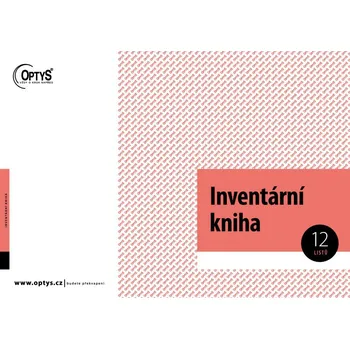 Optys OP012 Inventární kniha A4 12 listů