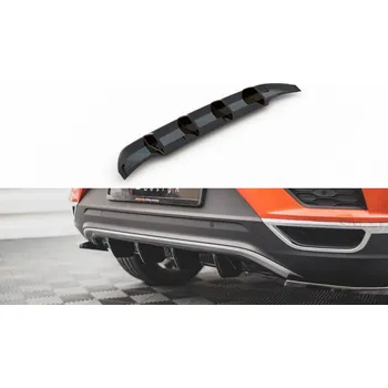 Autodíl Spoiler zadního nárazníku Volkswagen T-Roc Mk1 černý lesklý plast