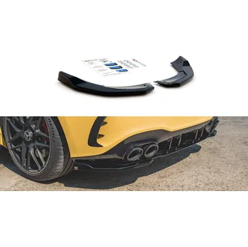 Auto-moto Splittery zadní boční Mercedes-AMG A 45 S W177 černý lesklý plast