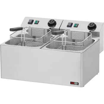 fritéza Elektrická fritéza FE 77 E - 2x 8 l RedFox