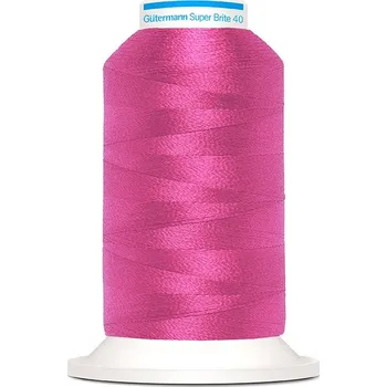 Gutermann Vyšívací nit Gütermann Super Brite Polyester 40 1000 m - 9168