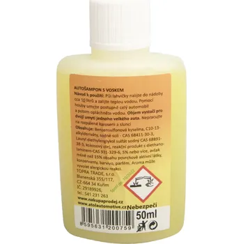 Autošampón Autošampon s voskem 50 ml koncentrát, ATOL