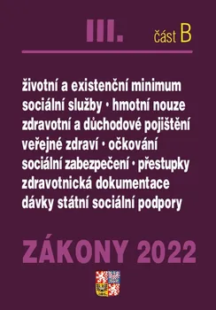 Zákony 2022 III./část B - Poradce (2022, brožovaná)
