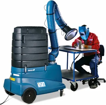 Mobilní odsávací zařízení AK-3 s aktivním uhlím, filtrace zápachu a plyn, délka ramene 2 m