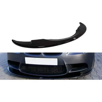 Nárazník Spojler pod nárazník lip,a BMW M3 E92 / E93 Před faceliftem černý lesklý plast