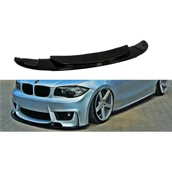 Nárazník Spojler pod nárazník lipa BMW 1 E87 M-design černý lesklý plast