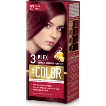 Barva na vlasy Barva na vlasy - sytě červená č. 27 Aroma Color