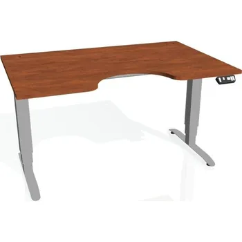 Kancelářský vozík HOBIS ergo elektr.stavitelný stůl 140 cm, paměť. ovlad. - MSE 3M 1400, třešeň + doprava zdarma