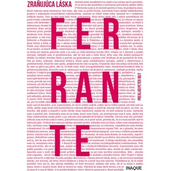 Beletrie pro dospělé Zraňujúca láska - Elena Ferrante