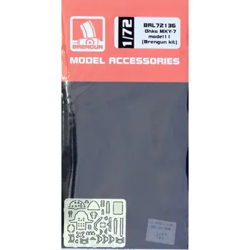 Plastikový model Brengun 1/72 Yokosuka MXY7 Ohka mod.11 - detail PE set