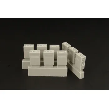 Plastikový model Hauler 1/35 2cm FLAK ammo boxes (9 pcs.)