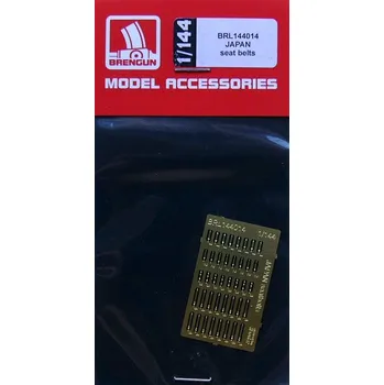 Plastikový model Brengun 1/144 JAPAN seat belts (8 pcs.)