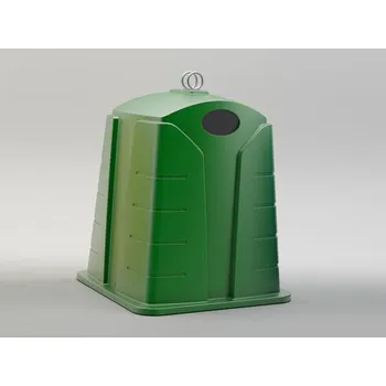 Tiskový server Polyethylenový kontejner na barevné sklo, 2500 l + doprava zdarma