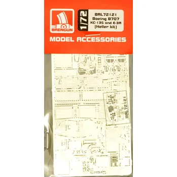 Plastikový model Brengun 1/72 Boeing B707/KC-135/E-3A - PE set (HELL)