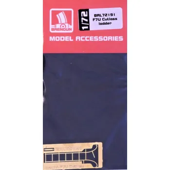 Plastikový model Brengun 1/72 F7U Cutlass ladder (PE set)