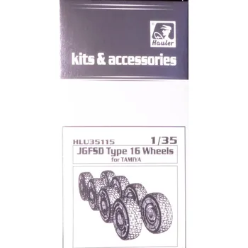 Plastikový model Hauler 1/35 JGSDF Type 16 - wheel set (TAM)