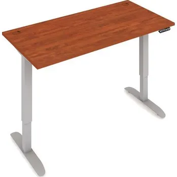 Kancelářský vozík HOBIS výškově stavitelný stůl 140 cm, paměť.ovlad. - MOTION MS 2M 1400, třešeň + doprava zdarma