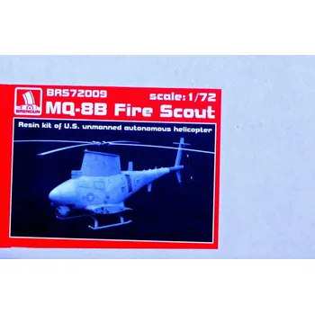 Plastikový model Brengun 1/72 MQ-8B Fire Scout (resin kit)