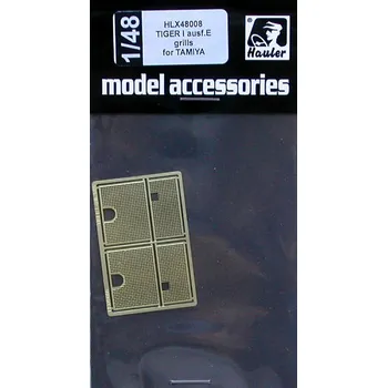Plastikový model Hauler 1/48 TIGER I Grills (set for TAMIYA kit)
