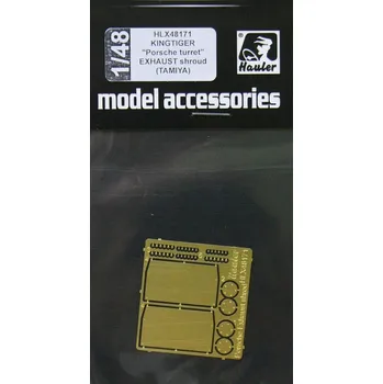 Plastikový model Hauler 1/48 King Tiger "Porsche Turret" Exhaust shroud