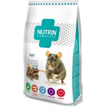 Pro hlodavce DARWIN´s Nutrin Complete Rat 400 g