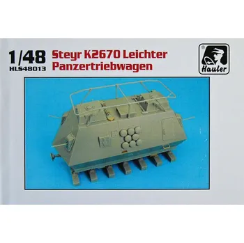 Plastikový model Hauler 1/48 Steyr K2670 Leichter Panzertriebwagen