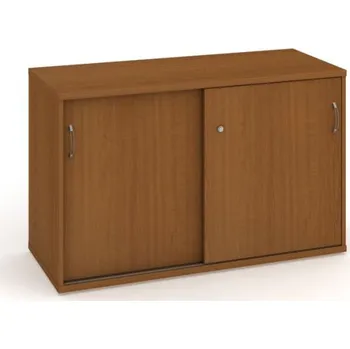 Kancelářský vozík HOBIS kancelářská policová skříň - SZ 2 120 02, zámek Huwill, třešeň + doprava zdarma