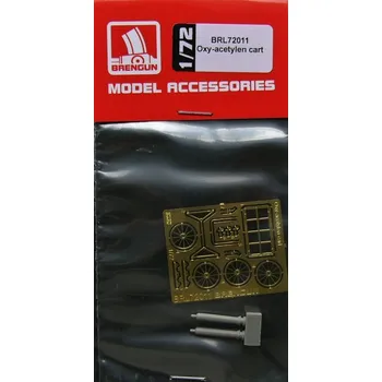 Plastikový model Brengun 1/72 Oxy-acetylen cart (resin kit w/ PE set)