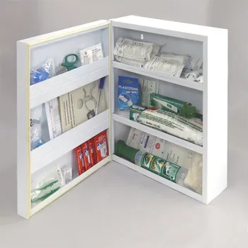 Lékárnička Kovová lékárnička střední s náplní sklad-obchod + doprava zdarma