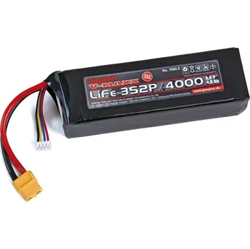 RC náhradní díl Graupner LiFe V-MAXX35C 3/4000 9,9 V G3,5 GR7685.3