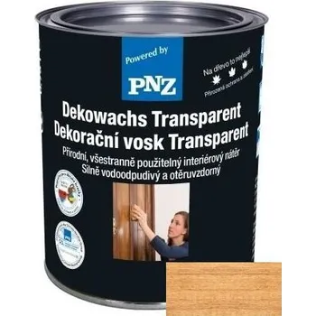 Olej na dřevo PNZ Dekorační vosk transparent eiche / dub 0,25 l